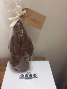 Chocolate Santa from Cocos Organic Chocolates