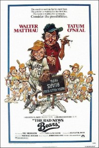 The Bad News Bears theatrical release poster. c/o wikipedia